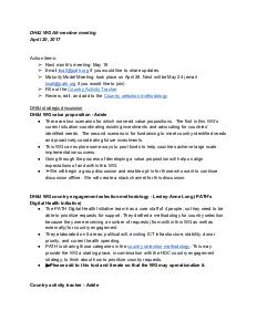 DH&I April 2017 Meeting Minutes